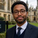 Jason Arday at the University of Cambridge, highlighting his academic career and role as Professor of Sociology of Education.