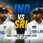 IND vs SRI 2026 India vs Sri Lanka Test series players preparing for the cricket match in Sri Lanka