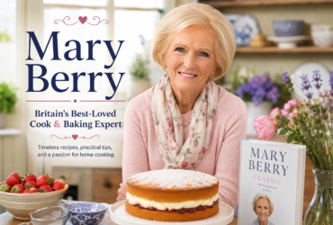 Mary Berry British cook and baking expert