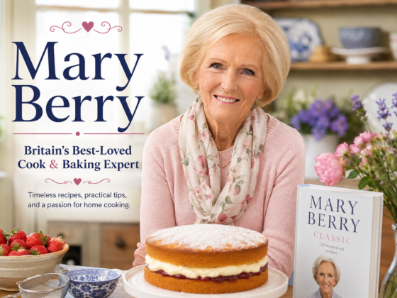 Mary Berry British cook and baking expert