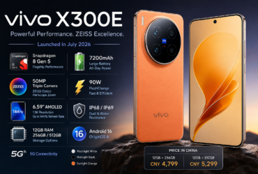 Vivo X300E Price, Specs, Camera & Battery Review