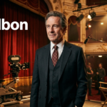 Tom Chadbon portrait highlighting his long career in British television, theatre, radio, and film.