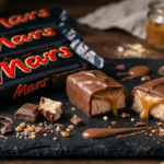 Mars Bars chocolate bars with caramel and nougat filling