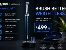 Dyson CameraJet electric toothbrush with built-in camera and precision flossing technology